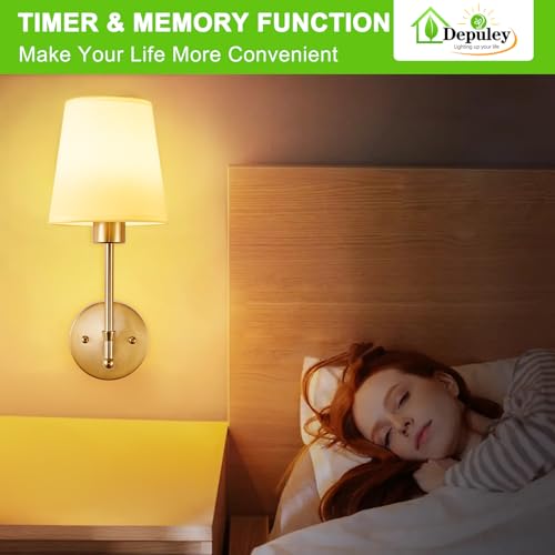 Battery Operated Wall Sconce (2 Count)