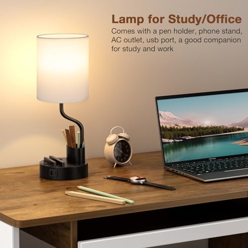 Bedside Lamps for Bedroom Set of 2 (2 Count)