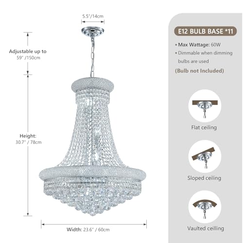 Modern Crystal Chandeliers Light Fixture