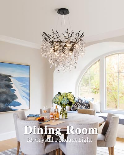 Modern Crystal Chandelier for Dining Room