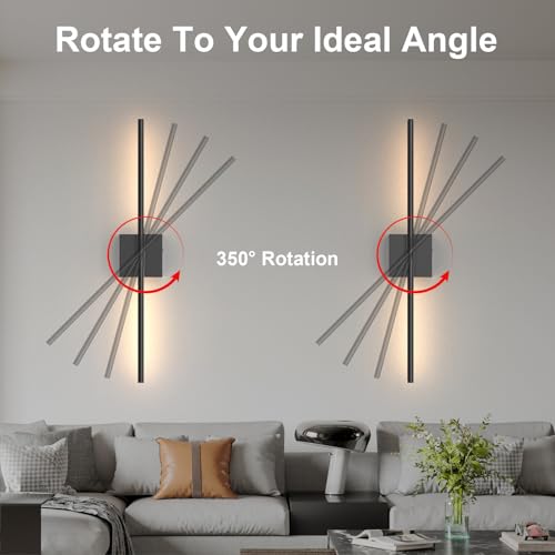 Battery Operated Wall Sconces Set of Two (2 Count)