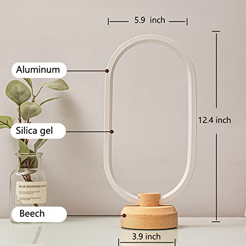Modern Desk lamp LED Wood Table Lamp