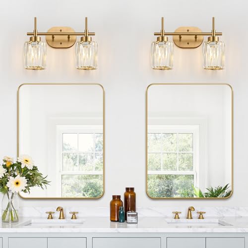 Modern Crystal Bathroom Vanity Light