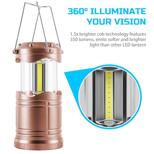 LED Camping Lantern (4 Count)