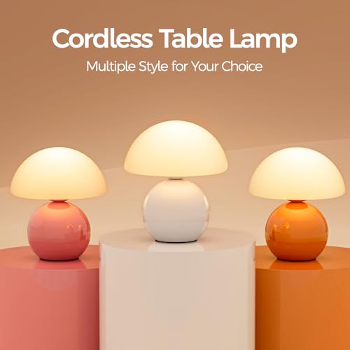 Wireless Mushroom Lamp Set of 2 (2 Count)