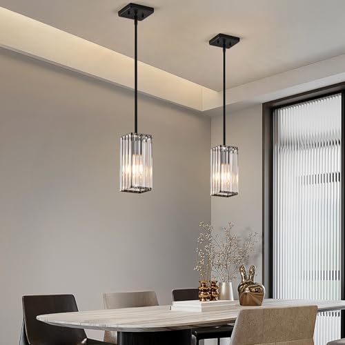 Modern Crystal Pendant Lights Kitchen Island