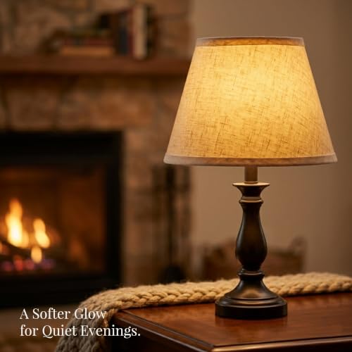 Small Beige Empire Lamp Shade for Table Lamp