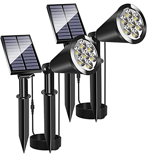 Solar Spot Lights Outdoor (2 Count)