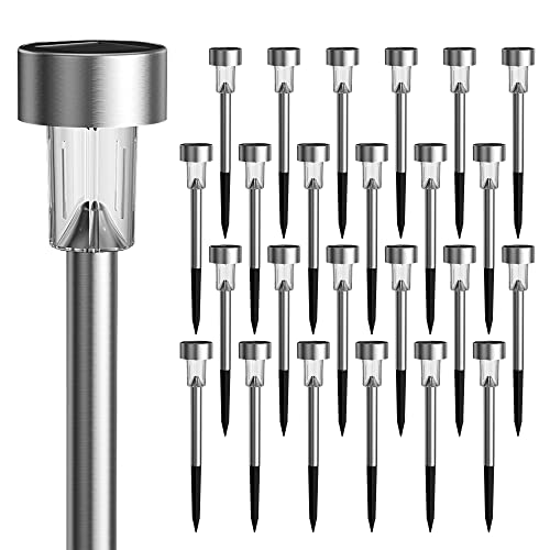 24 Pack Solar Lights Outdoor Waterproof (24 Count)