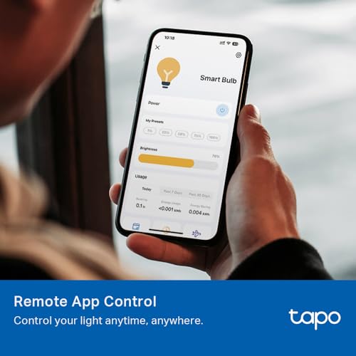 TP Link Tapo Smart Light Bulbs (4 Count)