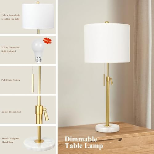 Gold Table Lamps Set of 2 (2 Count)