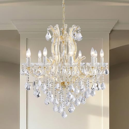 Modern Gold Crystal Chandelier Lighting