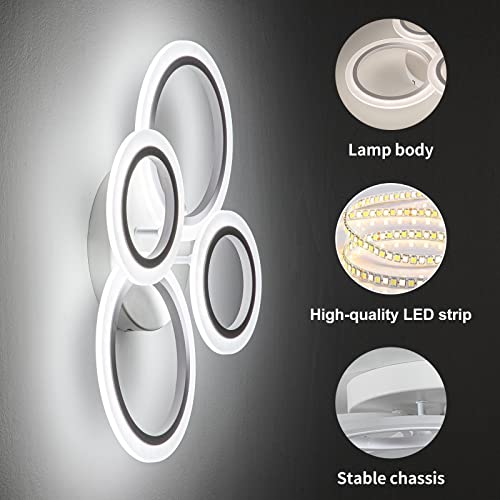 34W LED Ceiling Light with Remote