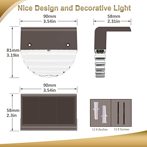Solar Lights Outdoor (6 Count)