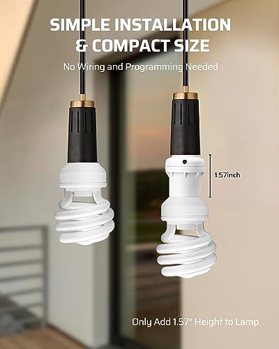 2 Pack Light Sensor Socket (2 Count)