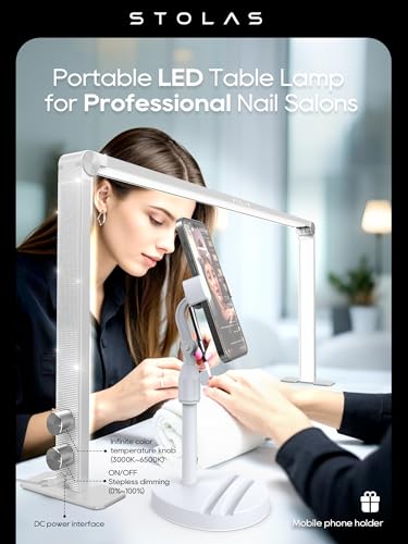 Upgraded Nail Tech Lamp for Desk