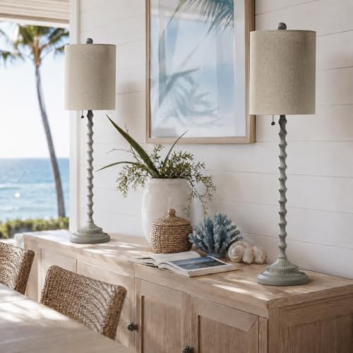 Rustic Farmhouse Buffet Lamps Set of 2 (2 Count)