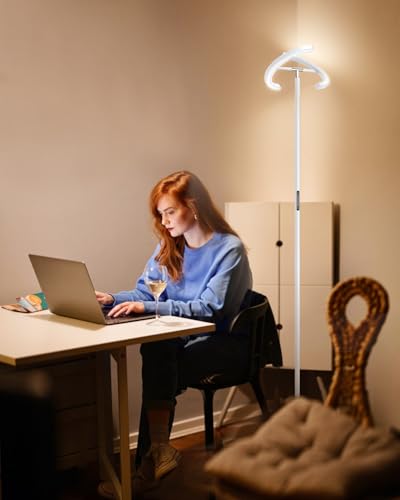 White Floor Lamp
