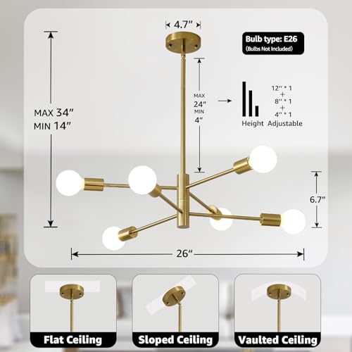 Modern Chandelier Ceiling Light Fixture 6