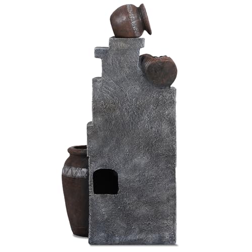 5 Tiers Garden Fountains Outdoor W