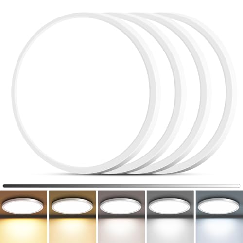 4Pack LED Flush Mount Ceiling Light (4 Count)