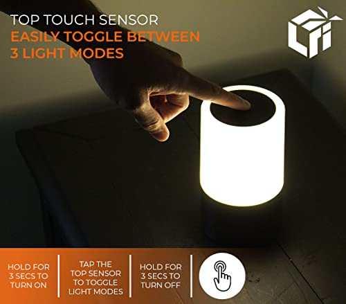 LFI Lights Emergency Table Lamp for Power Outages