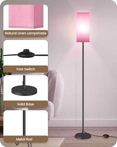 Floor Lamp Pole with Foot Switch