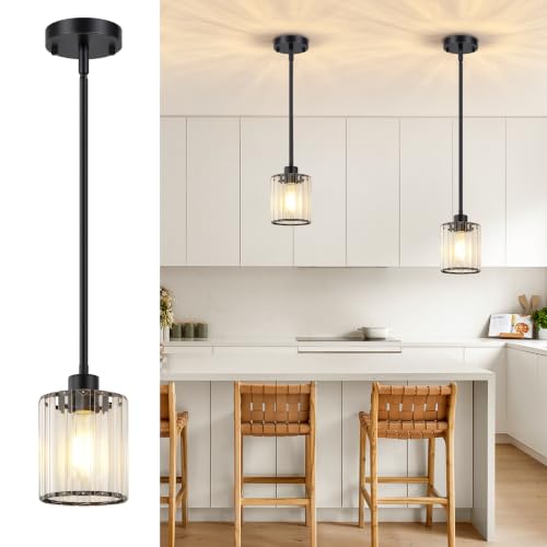 2 Pack Black Pendant Lighting (2 Count)