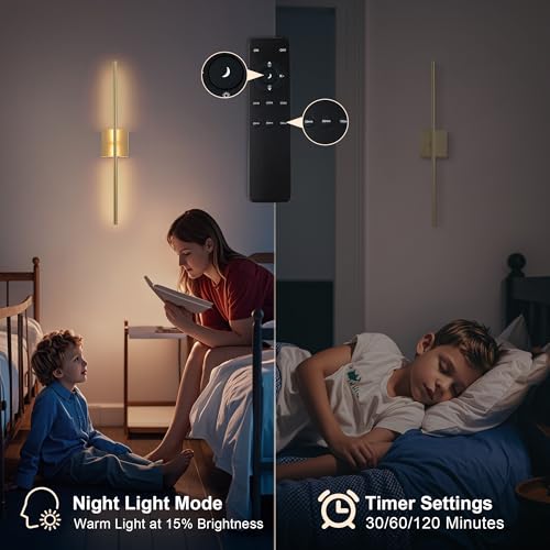 Rechargeable Wall Sconces Battery Operated Set of 2 (32 Ounce)
