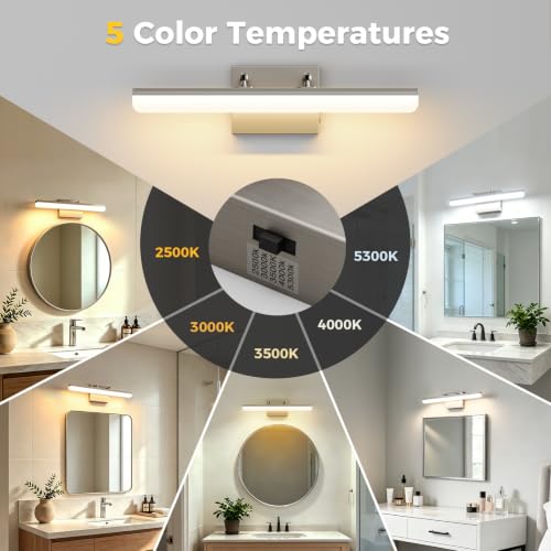 Brushed Nickel Vanity Light