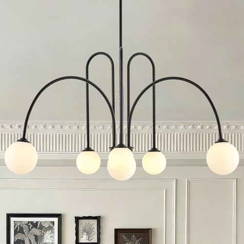 Black Sputnik Chandelier 6