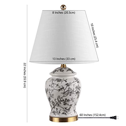 Penelope Ginger Jar 22" LED Table Lamp