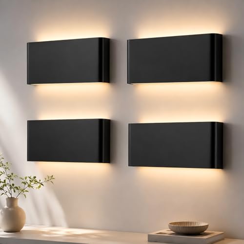 Modern Indoor 5CCT LED Wall Sconce (4 Count)