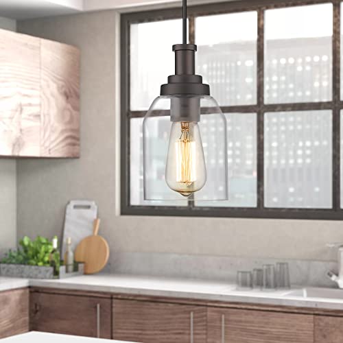 2 Pack Farmhouse Pendant Light Fixtures (2 Count)