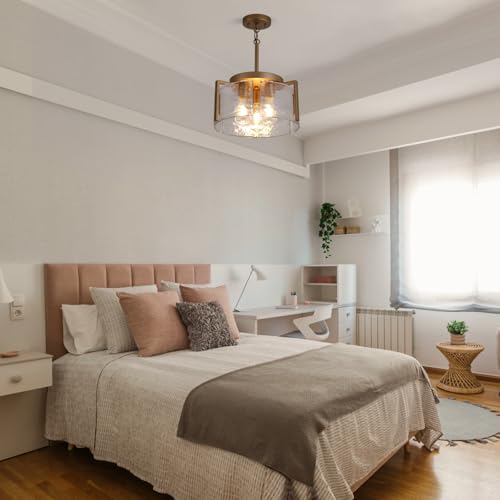 Gold Chandeliers for Dining Room Light Fixture