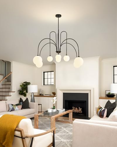 Modern Black Chandelier