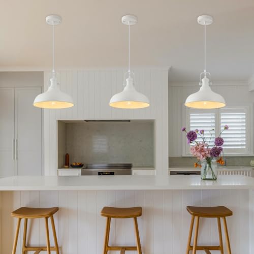 White Pendant Light (3 Count)