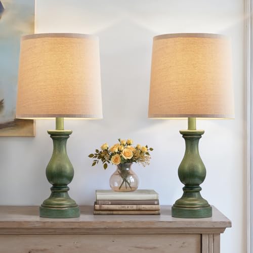 Farmhouse Table Lamps Set of 2 (2 Count)