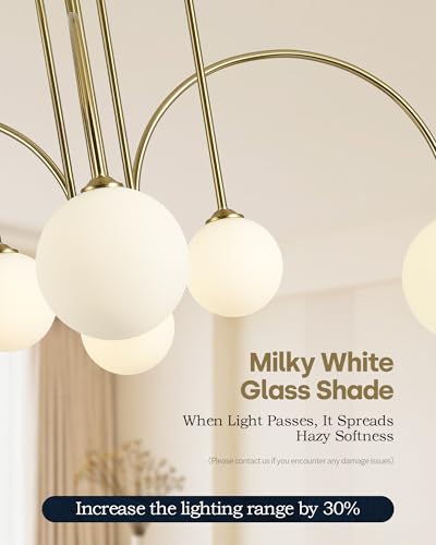 Gold Sputnik Chandelier