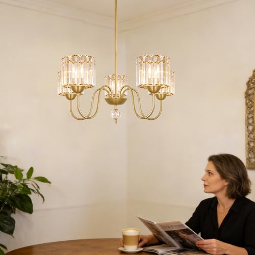 27'' Gold Chandeliers for Dining Room