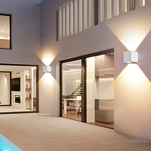 2 Pack Outdoor Wall Lights Exterior (2 Count)