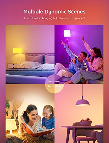 LED Smart Light Bulbs (2 Count)