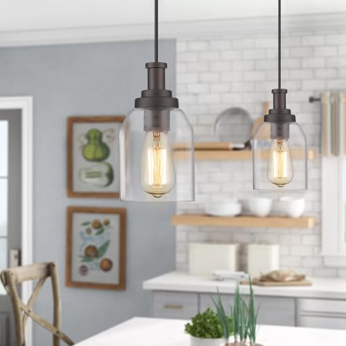 1 Light Farmhouse Pendant Light