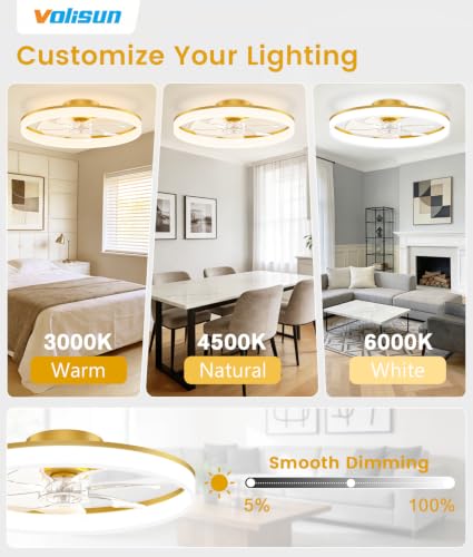 Low Profile Ceiling Fans with Lights and Remote