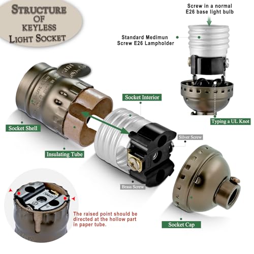 Keyless Lamp Socket