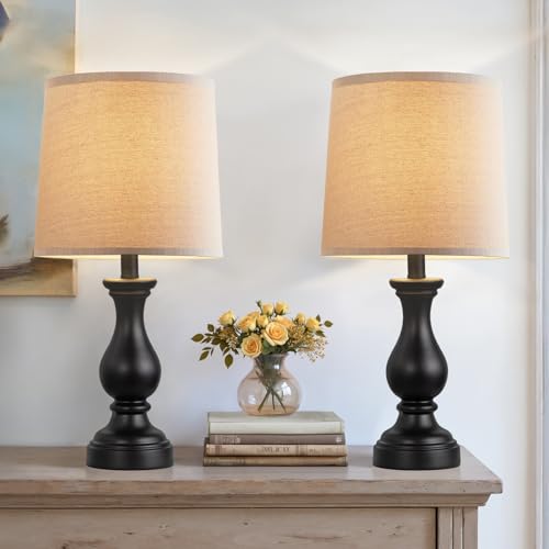 Farmhouse Table Lamps Set of 2 (2 Count)