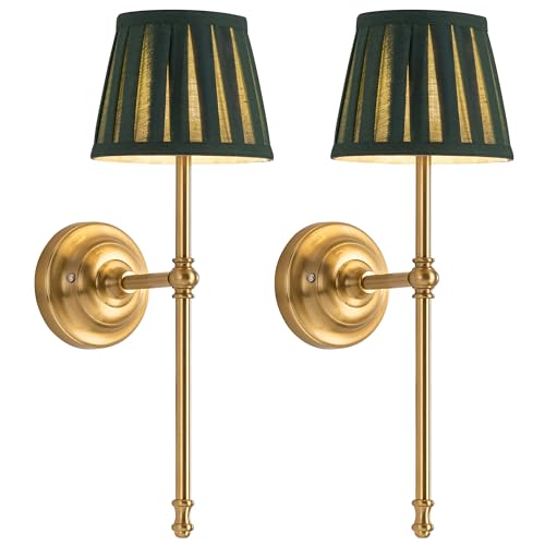 Gold Cordless Wall Sconces Set of 2 (2 Count)
