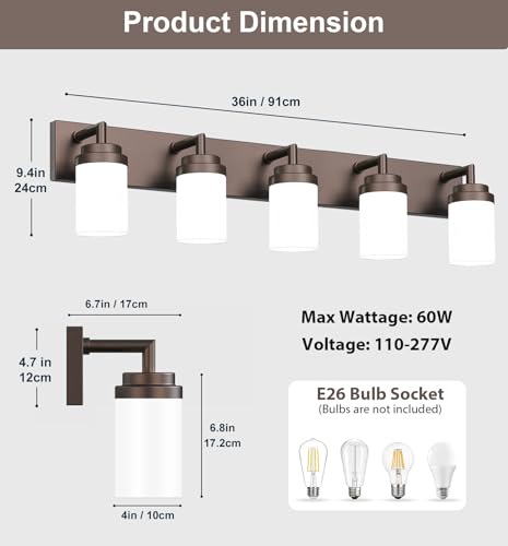 Bathroom Light Fixtures