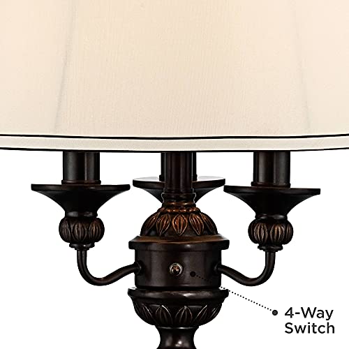 Mulholland 37" Bronze Brown Large Buffet Table Lamp Traditional