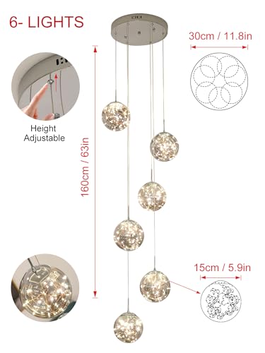 Long Chandeliers for High Ceilings (127 Count)